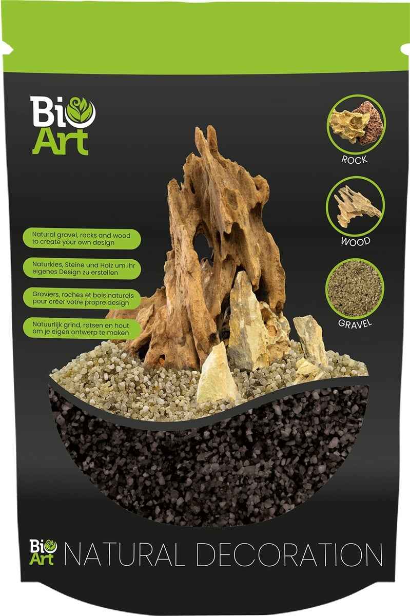 BioArt Gravel Black 800 gram