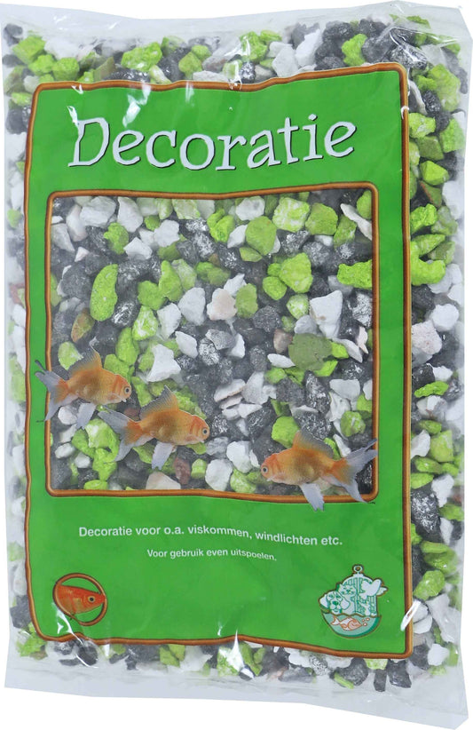Boon Aqua Deco Split Mix Zwart Wit Groen