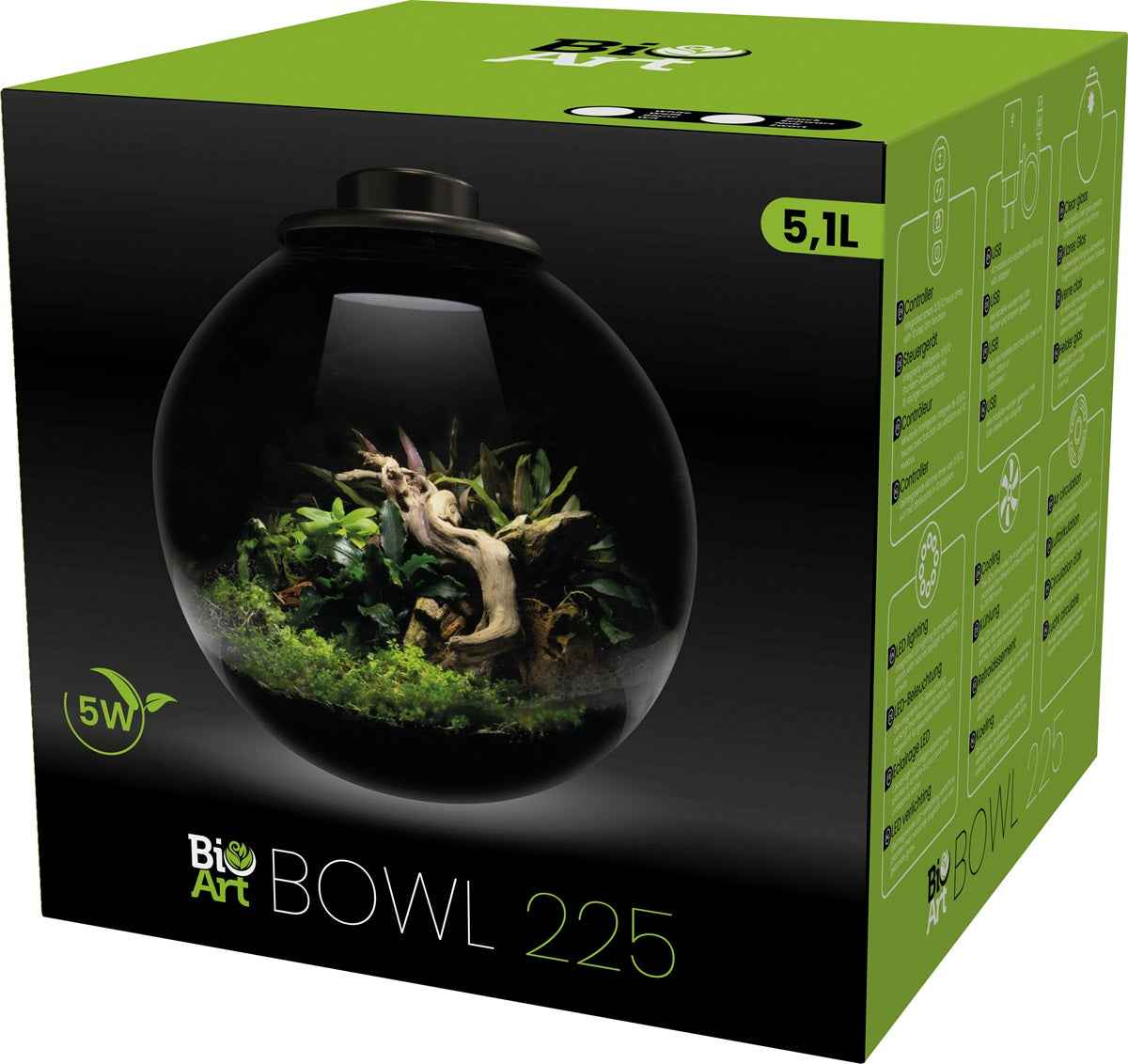 BioArt Bowl 225 Black