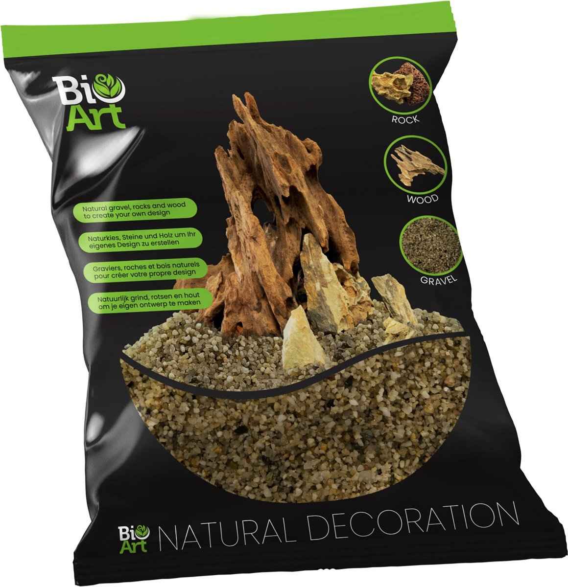 BioArt Gravel Yellow 800 gram