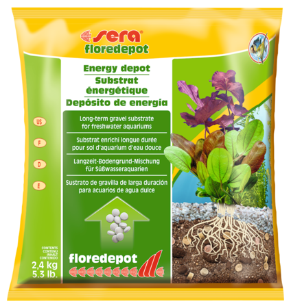 Sera Floredepot bag 2.4 kg - Aquarium substrate